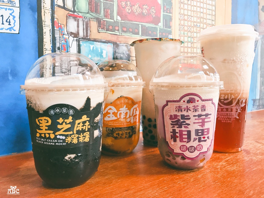 清水茶香苑裡店|苗栗手搖飲|麻糬飲料|愛麗森