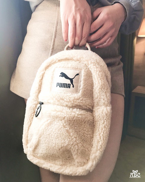 PUMA泰迪絨小後背包蔡依林Jolin代言