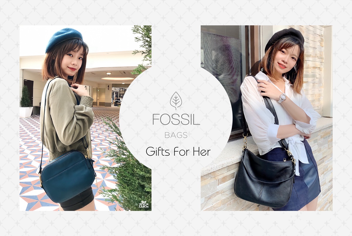 FOSSIL真皮包款|辦公出遊2WAY斜肩背/手提兩用