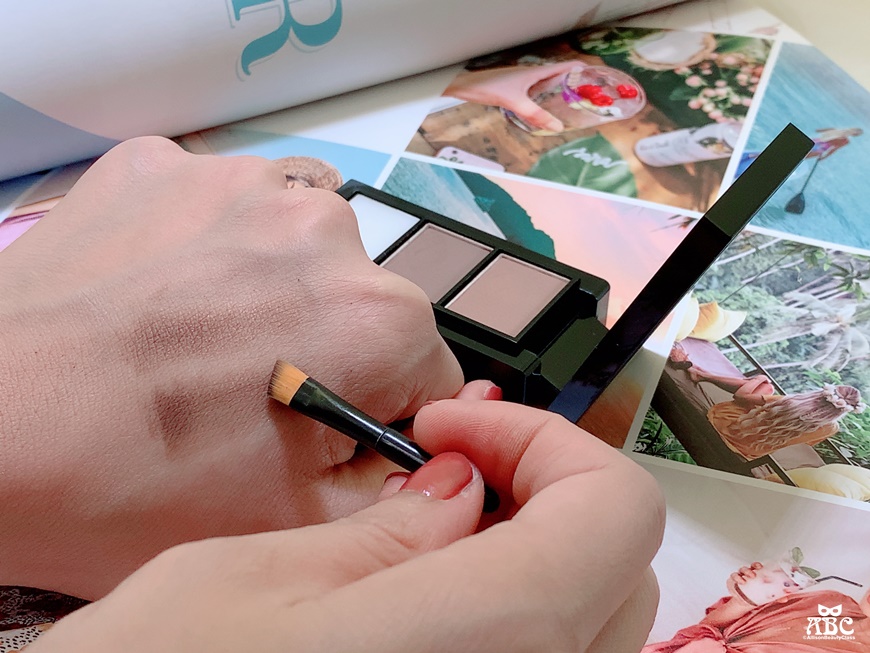 Kokie五合一眉彩工具組_深咖