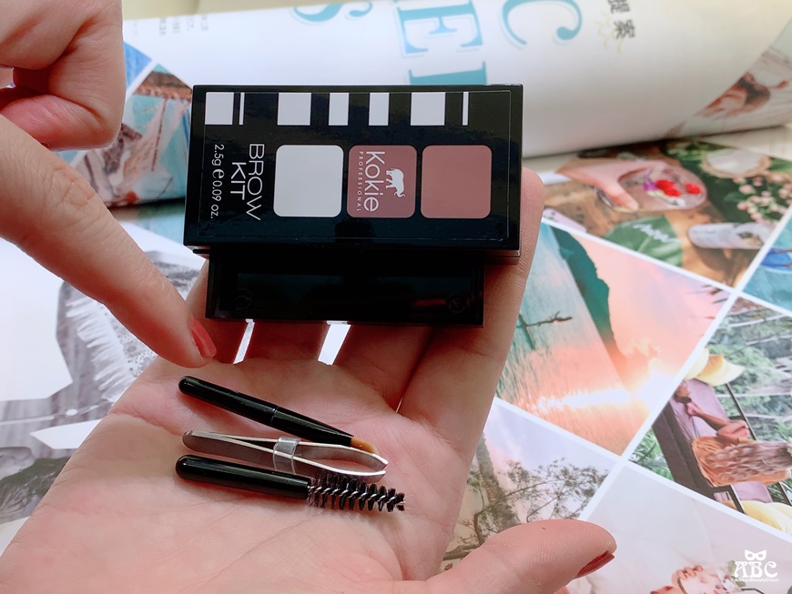 Kokie五合一眉彩工具組_深咖