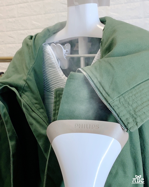 飛利浦直立式掛燙機GC524|燙衣服|快速燙衣|開箱實測評價