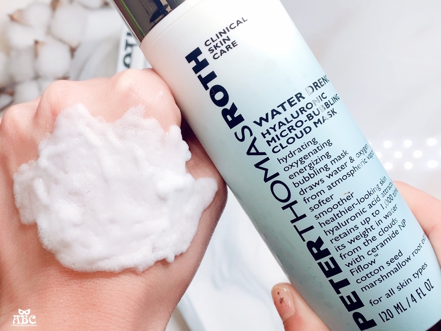 PTR雲朵極潤水凝泡泡面膜水凝保濕噴霧Peter Thomas Roth