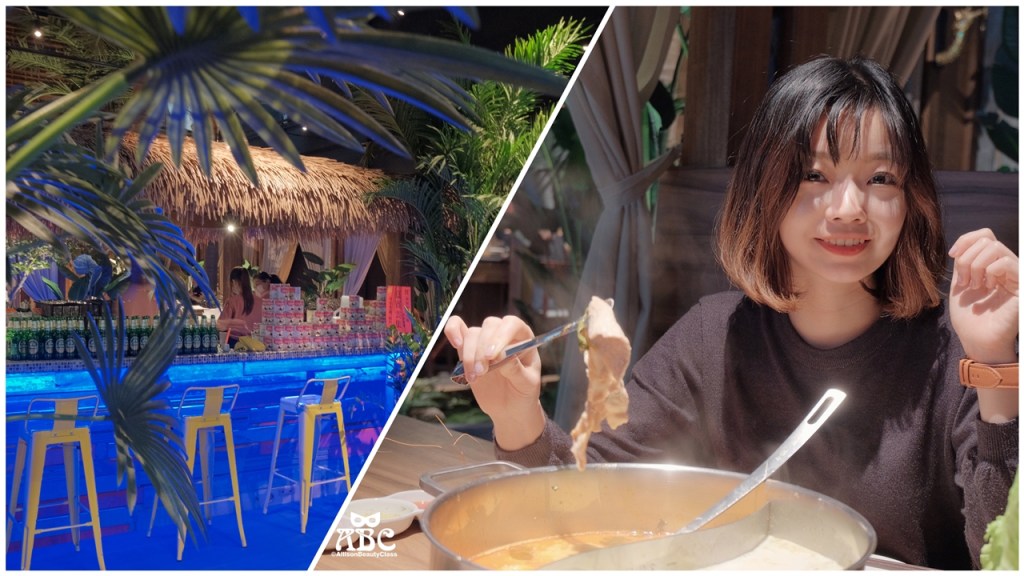 泰滾Rolling Thai台中崇德店，南洋叢林風泰式火鍋，有包廂適合聚餐！