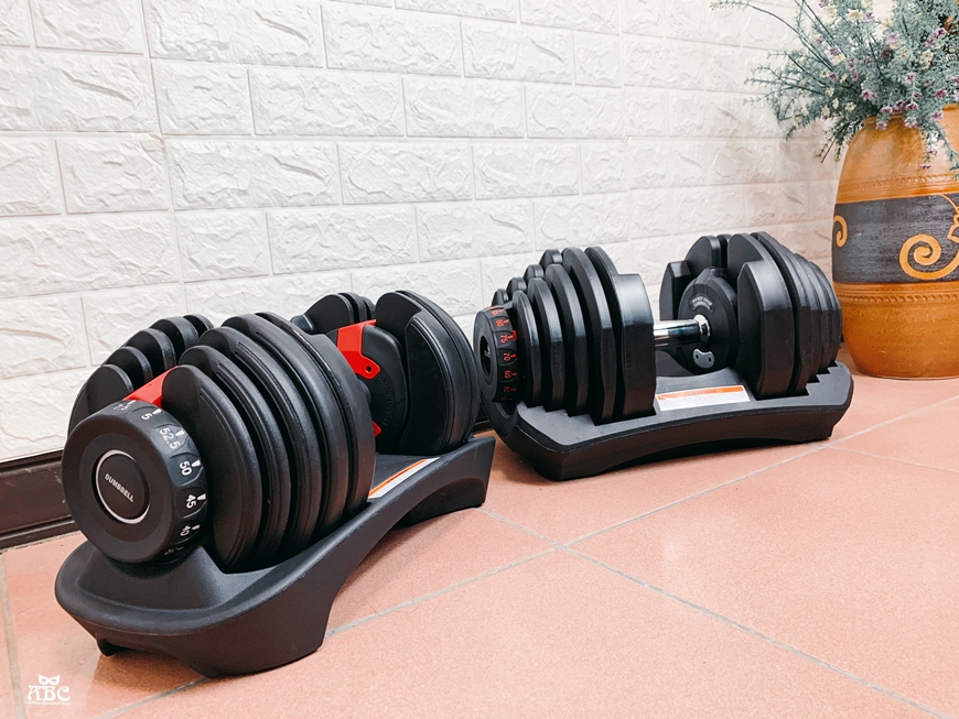 居家健身器材|重訓椅|可調節啞鈴|槓鈴運動訓練|24kg 15段重量可調式啞鈴 / 40kg 17段重量可調式啞鈴