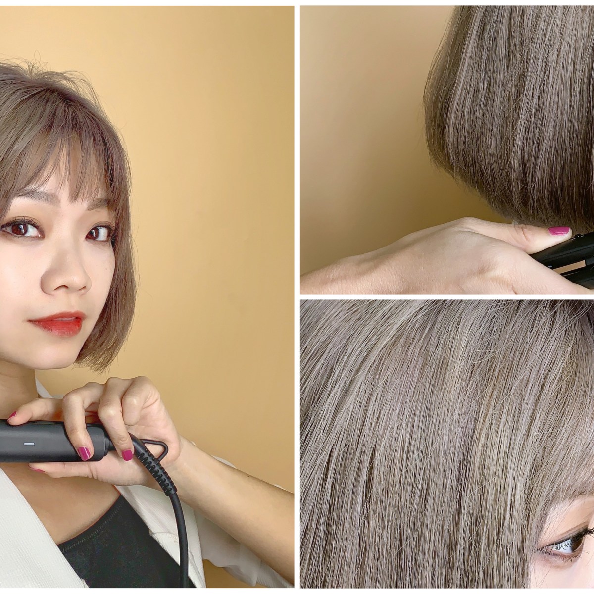 髮型教學|mod’s hair 輕巧旅行陶瓷直髮夾開箱