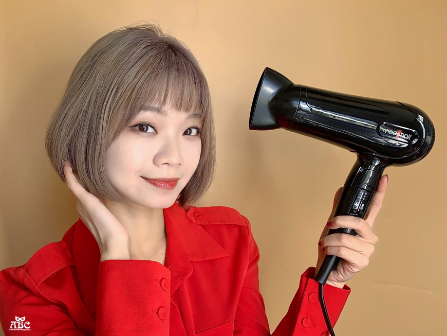 modshair負離子溫控輕巧摺疊吹風機|髮型教學|吹風機品牌