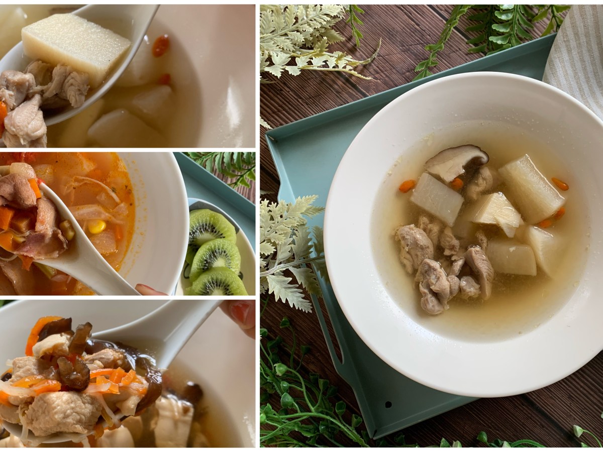 小宅食袋減醣湯|懶人必備減脂餐！5分鐘搞定！