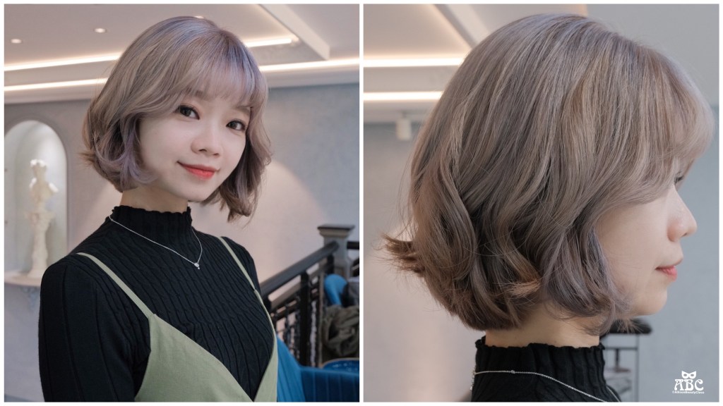 韓女團大勢髮色！燕麥奶灰棕，竹北髮廊GENIC染髮分享