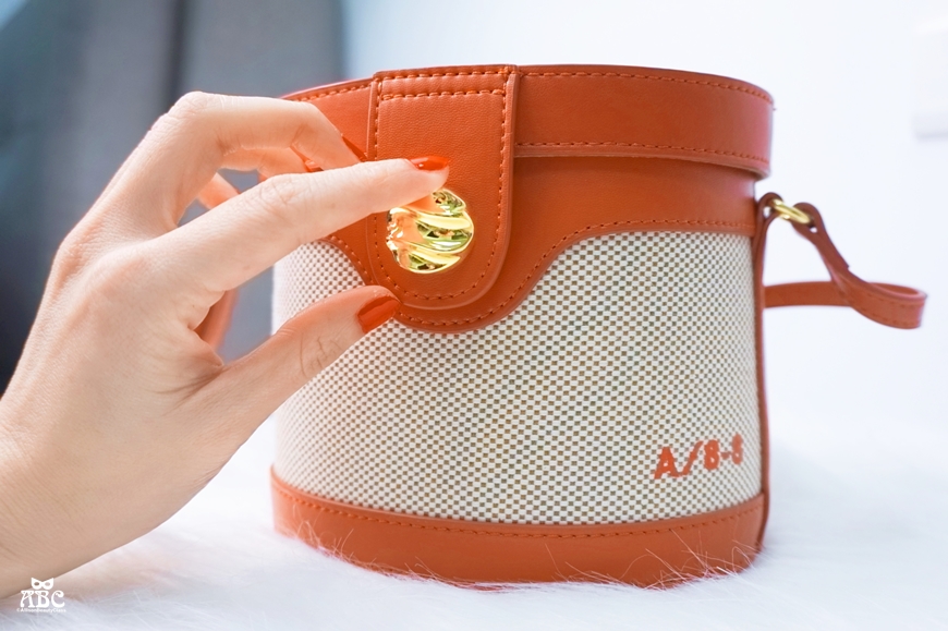 BLANKSPACE皮革帆布側背餅乾包|客製化禮物|情人節|印字包|訂製包包