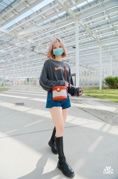 BLANKSPACE皮革帆布側背餅乾包|客製化禮物|情人節|印字包|訂製包包