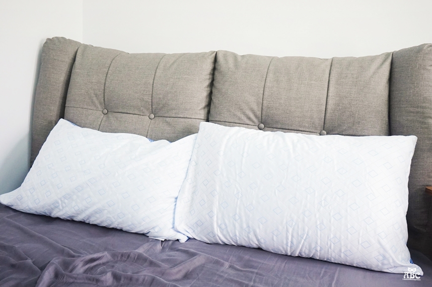 德瑞克棉柔雲端枕|3D透氣獨立筒枕|Cookuru瞬冰涼感枕頭套優惠組合|親水棉粒回彈性高