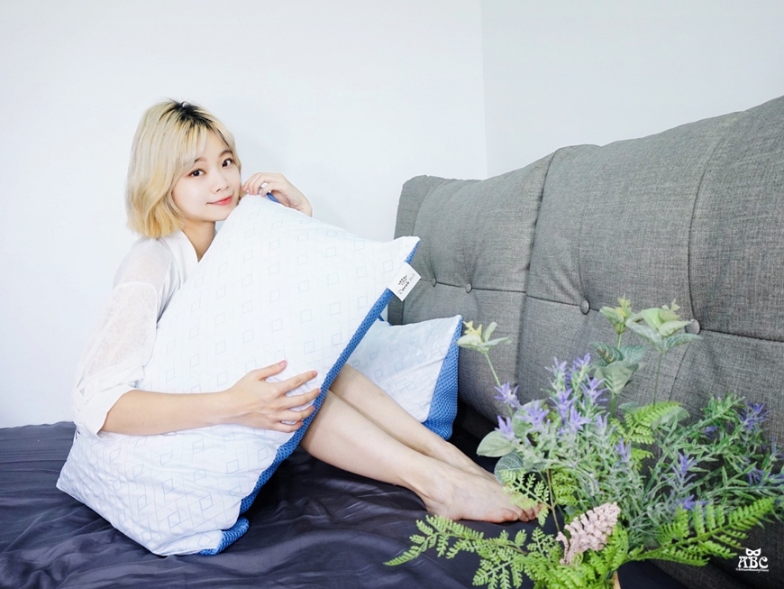 德瑞克棉柔雲端枕|3D透氣獨立筒枕|Cookuru瞬冰涼感枕頭套優惠組合|親水棉粒回彈性高