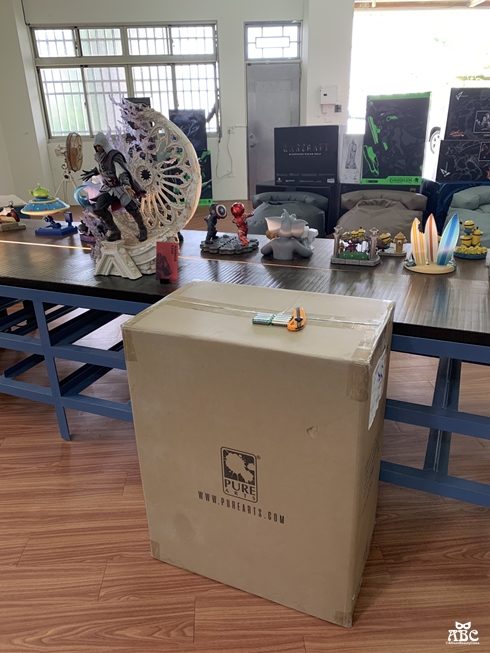 極客收藏館|台中模型|GK雕像開箱|刺客教條|台中旅遊景點