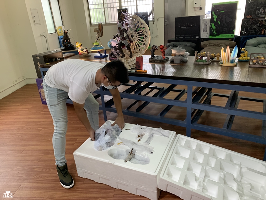 極客收藏館|台中模型|GK雕像開箱|刺客教條|台中旅遊景點