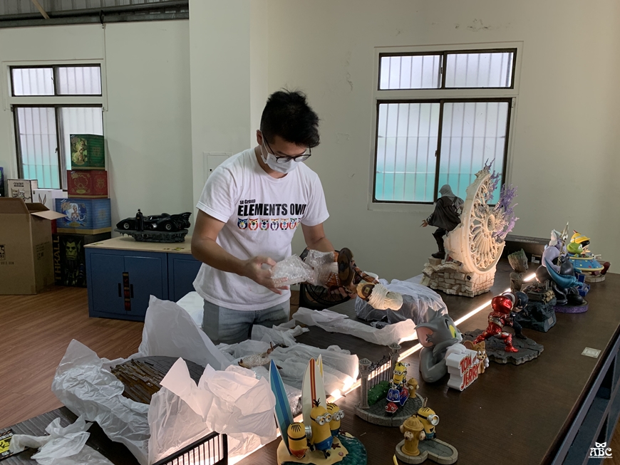 極客收藏館|台中模型|GK雕像開箱|刺客教條|台中旅遊景點