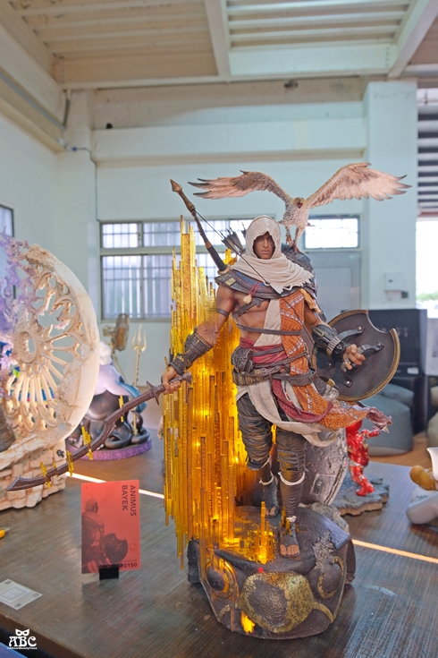 極客收藏館|台中模型|GK雕像開箱|刺客教條|台中旅遊景點