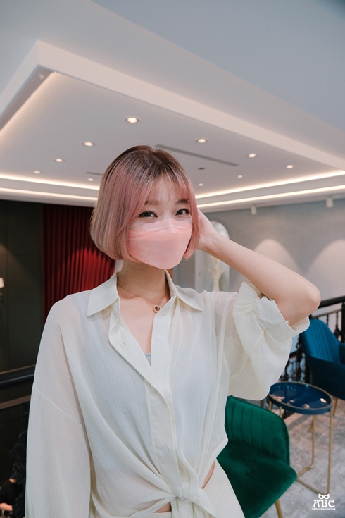 竹北髮廊|GENIC竹北首席店|玫瑰珊瑚|粉紅棕|漂髮|韓國女團髮色