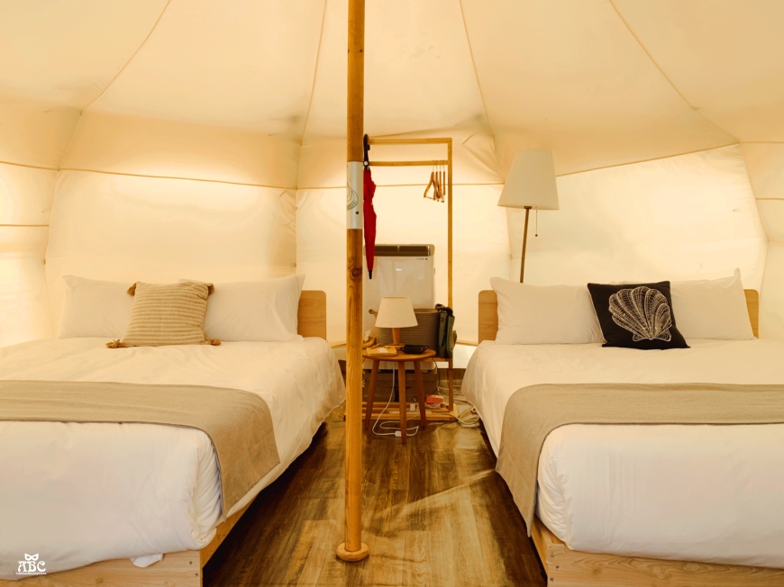 蟬說夕陽漫漫|台中豪華露營|高美濕地|清水區旅遊|親子露營免搭帳|暑假親子景點