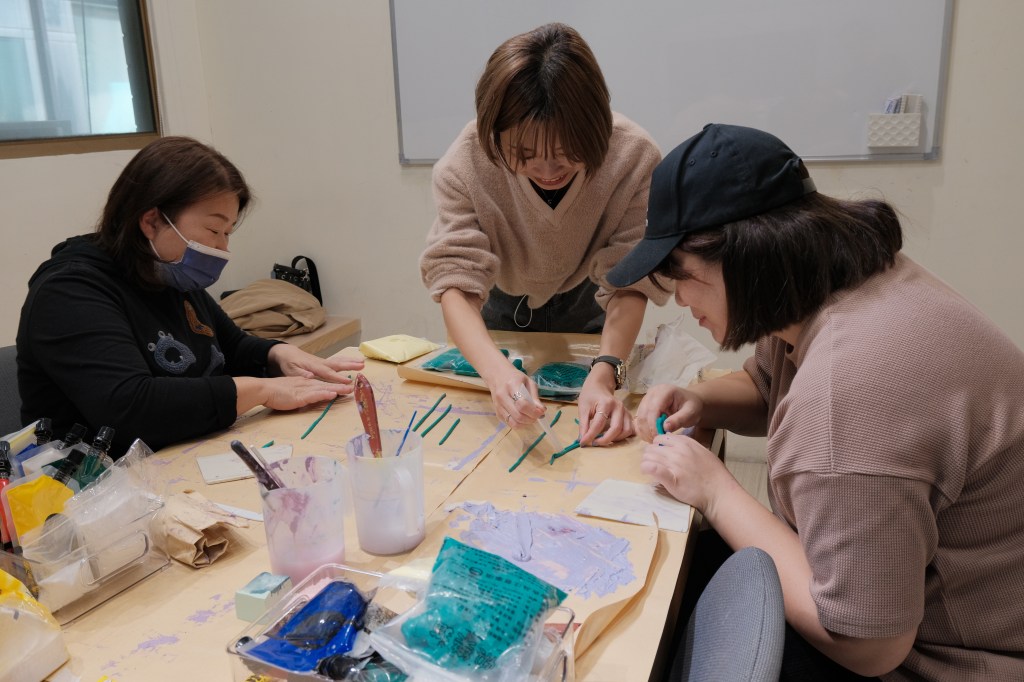 手作老師|肌理畫課程