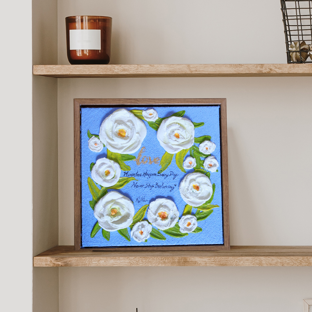 台北手作課程|畫畫體驗|石英砂肌理畫|CUTE創藝空間