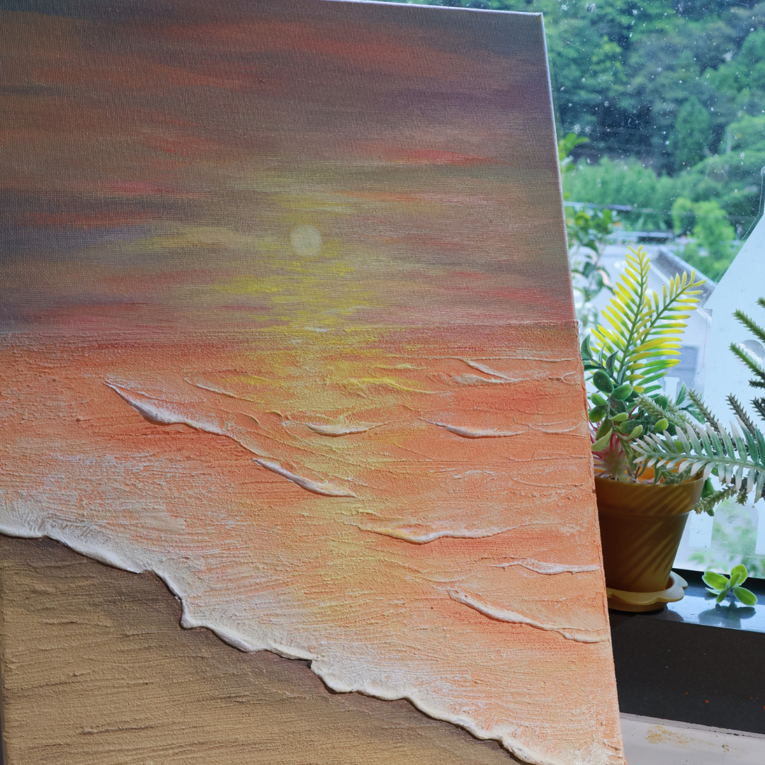 石英砂肌理畫課程|台北手作|畫畫課程|台北畫畫|台中畫畫|台中手作|苗栗畫畫|苗栗手作