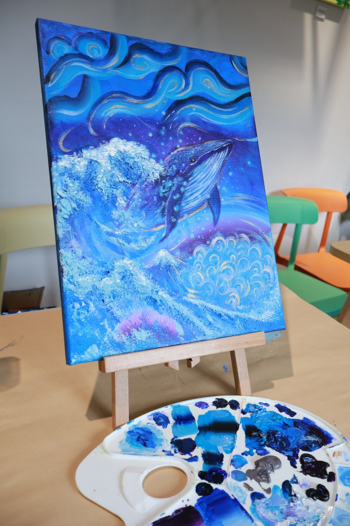 會動的浮世繪特展|台北手作畫畫課程|台中畫畫課|DIY手作