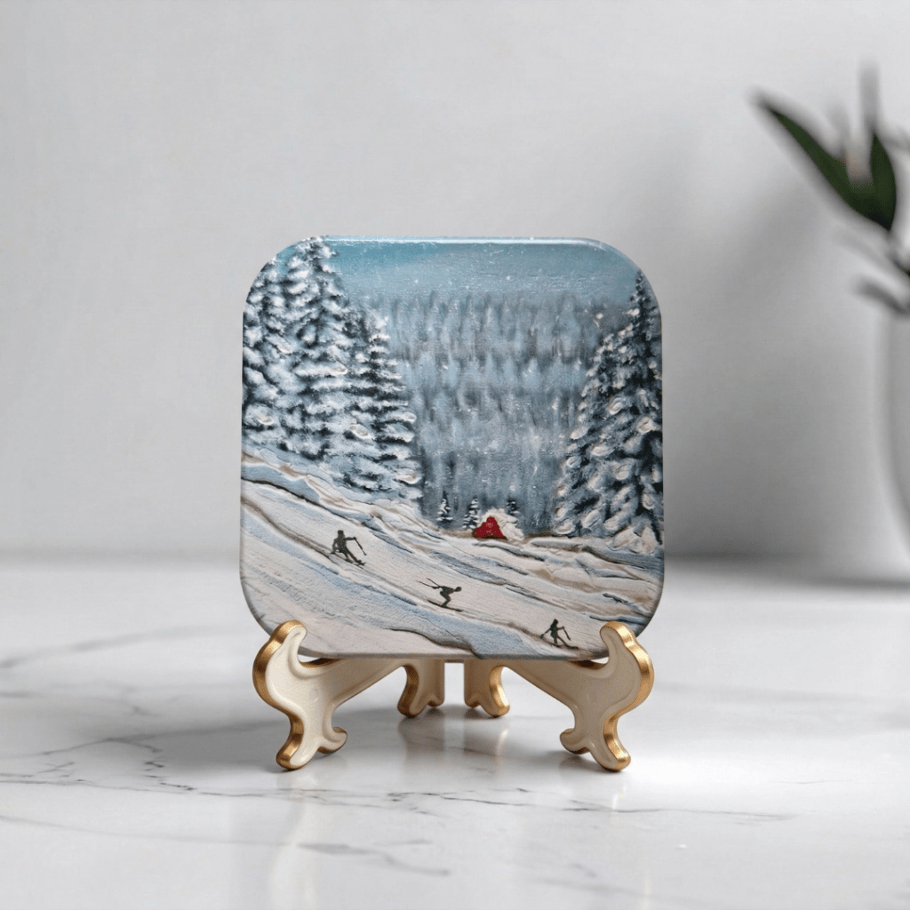 愛麗森藝術杯墊|藝術創作|送禮|禮盒|陶瓷杯墊