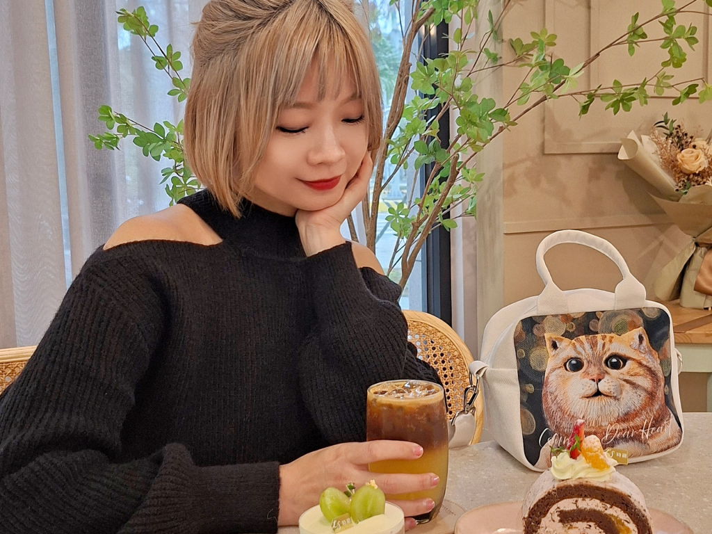 【原創】幸福肥立體畫貓咪小方包|愛麗森藝術創作|隨身小包|送禮推薦|文創